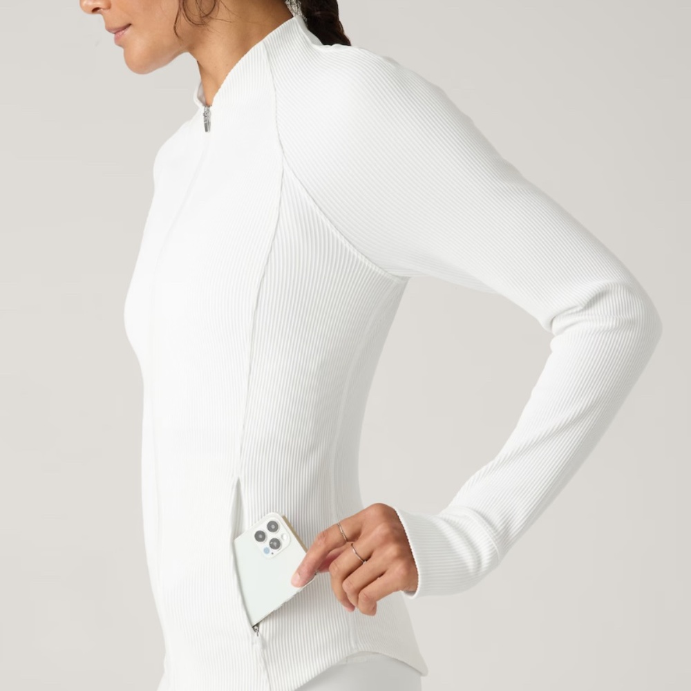 Athleta Salutation Ribbed Jacket - Picture 2 of 6